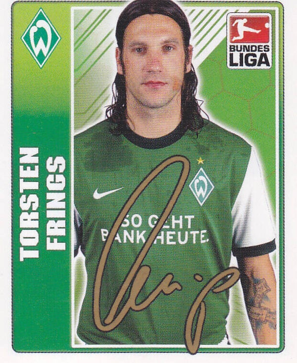 Torsten Frings / SV Werder Bremen / Topps Bundesliga 2009 / Basis Bild / Nr.57