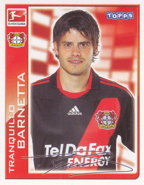 Tranquillo Barnetta / Bayer Leverkusen / Topps Bundesliga 2010 / Basis Bild / Nr. 245