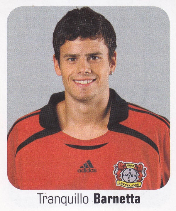 Tranquillo Barnetta - Bayer 04 Leverkusen - Panini Bundesliga 2006 - Basis Bild - Nr. 292