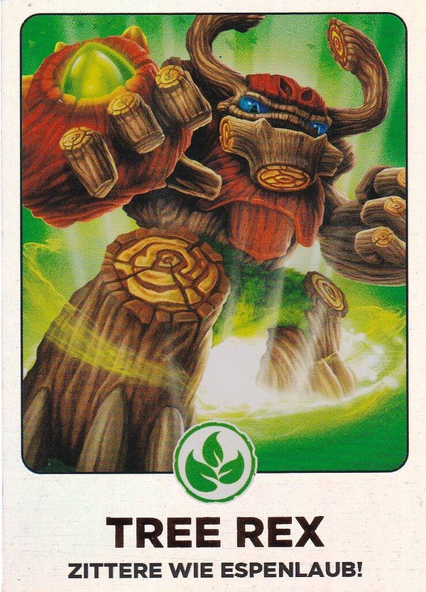 Tree Rex / Topps Skylanders Giants 2012 / Zittere wie Espenlaub / Nr. 164