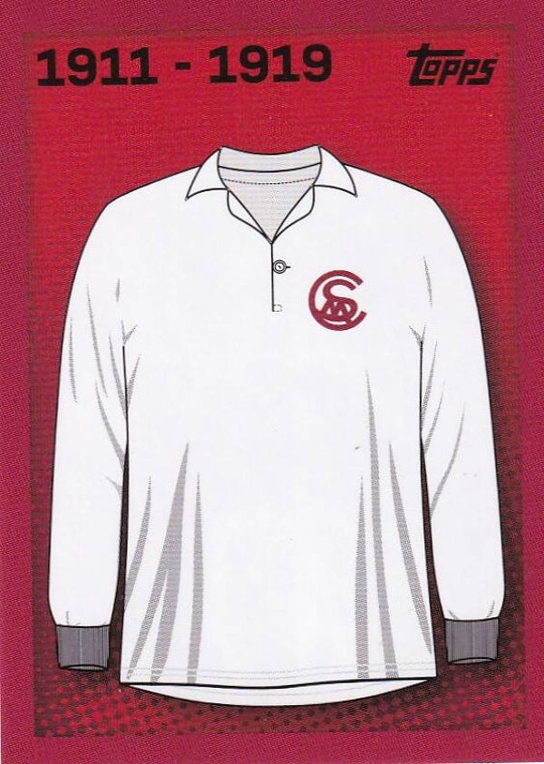 Trikot 1911-1919 - Topps 125 Jahre FC Bayern München - Nr. 59