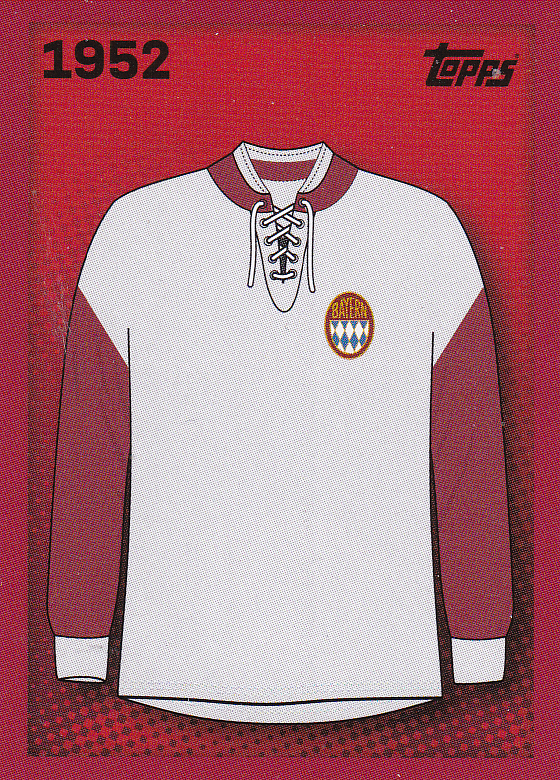 Trikot 1952 - Topps 125 Jahre FC Bayern München - Nr. 61