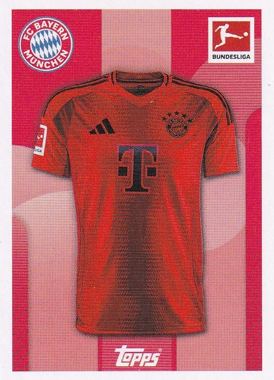 FC Bayern München - Topps Bundesliga 2024 - Heim Trikot - Nr. 352