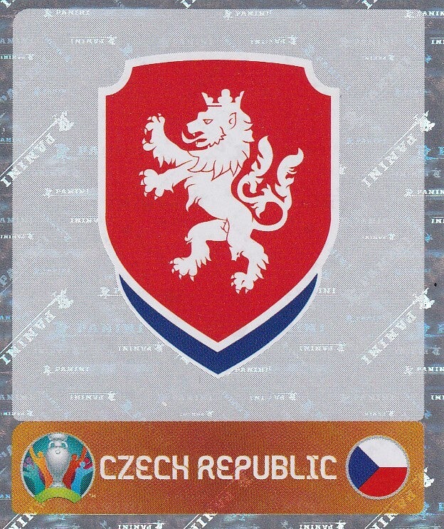 Tschechien / Panini EM 2020 / Vereinslogo Glitzer / Nr. 380