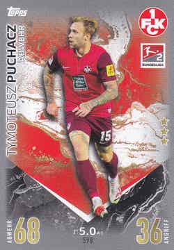 Tymoteusz Puchacz / 1.FC Kaiserslautern / Topps Match Attax Extra 2023 / Basis Bild / Nr. 598