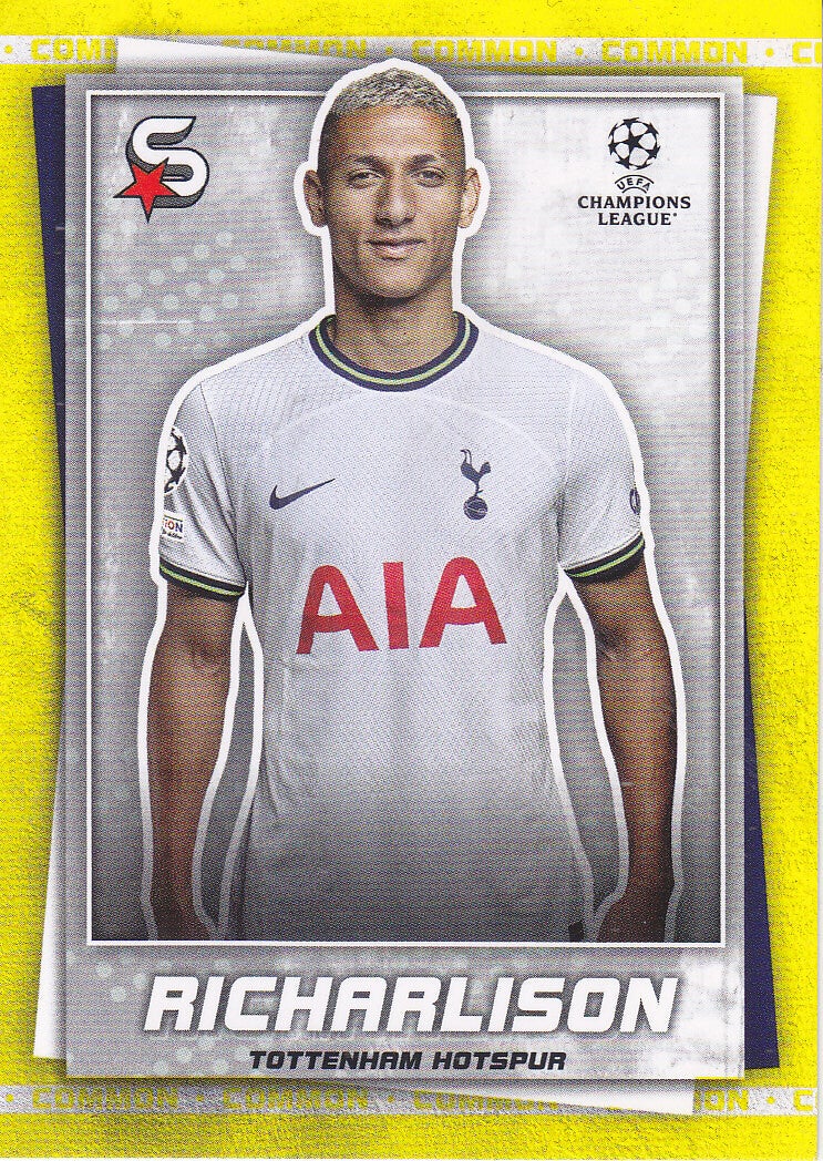 Richarlison / Tottenham Hotspur / Topps Superstars 2022 / Common Yellow / nicht nummeriert / Nr.34