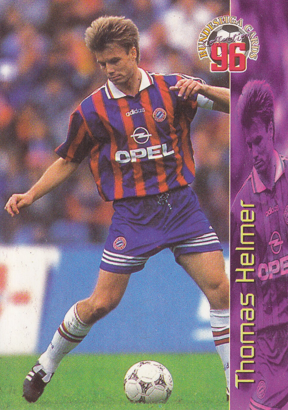 Thomas Helmer / FC Bayern München / Panini 1996 / Basis Karte / Nr.3