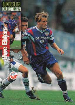 Uwe Ehlers / FC Hansa Rostock / Panini Bundesliga 1997 / Basis Karte / Nr. 68