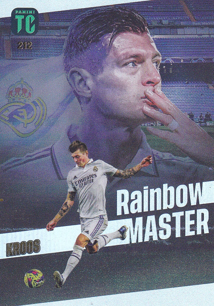 Toni Kroos - Real Madrid / Panini Top Class 2023 - Rainbow Master - Nr. 212