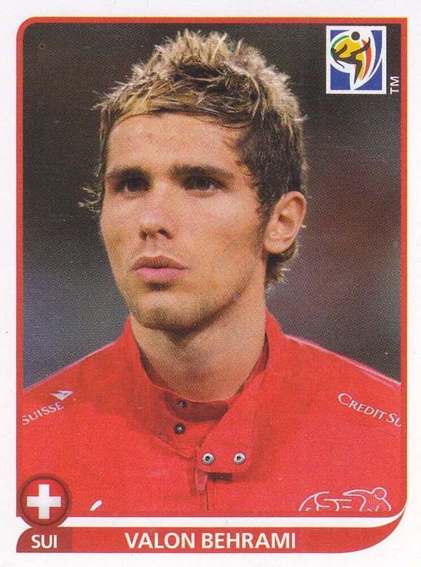 Valon Behrami / Schweiz / Panini WM 2010 / Basis Bild / Nr.589
