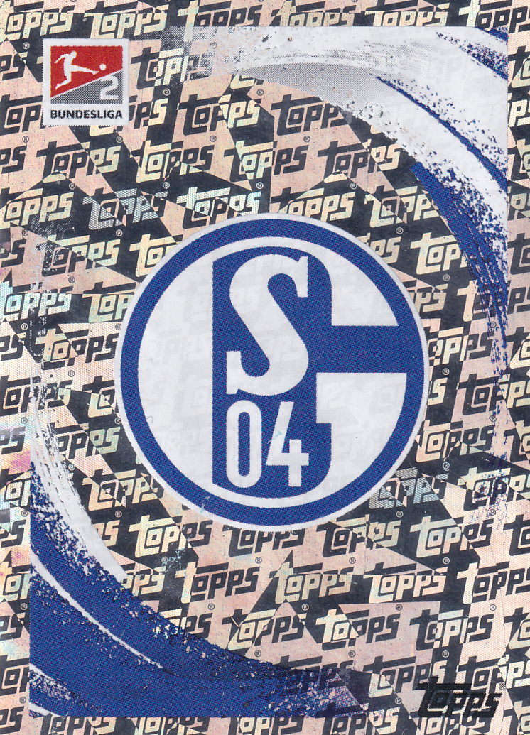 FC Schalke 04 - Topps Bundesliga 2025 - Vereinslogo Glitzer - Nr. 352