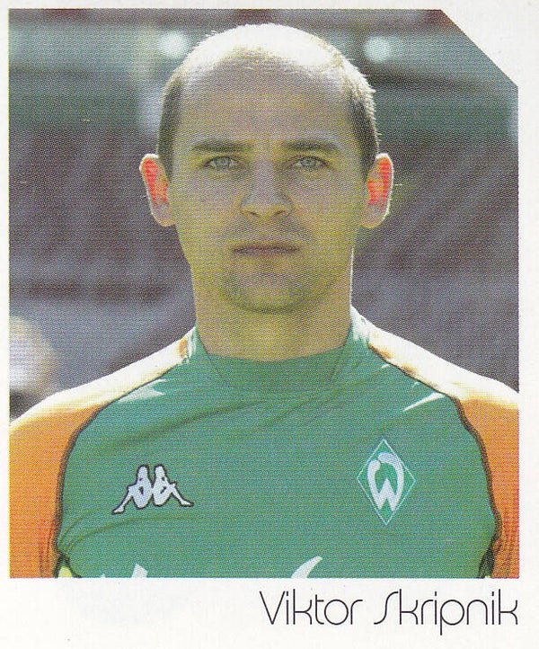 Viktor Skripnik / SV Werder Bremen / Panini Bundesliga 2003 / Basis Bild / Nr. 75