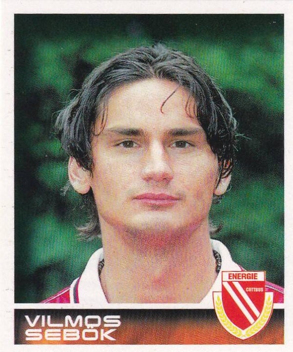 Vilmos Sebök - Energie Cottbus - Panini Bundesliga 2001 - Basis Bild - Nr. 94