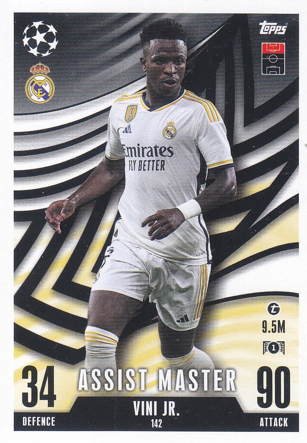 Vini JR. / Real Madrid / Topps Champions League Extra 2023 / Assist Master / Nr. 142