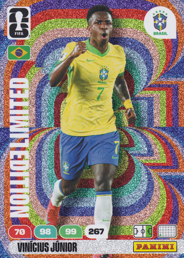Vinicius Junior - Brasilien - Panini WM 2026 - Limited Edition - LE-VR