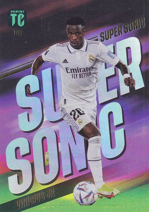 Vinicius JR / Real Madrid / Panini Top Class 2023 / Super Sonic Karte / Nr.157