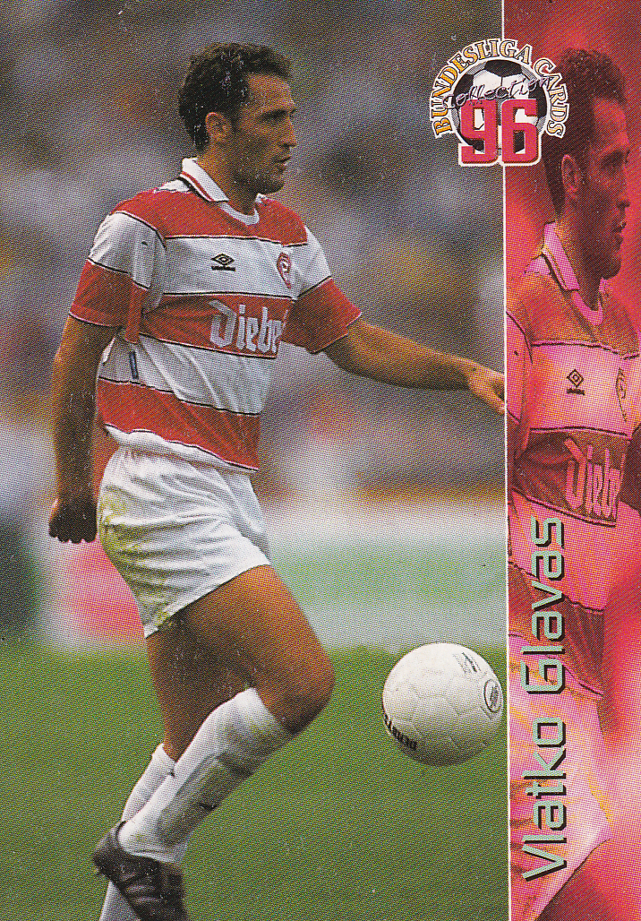 Vlatko Glavas - Fortuna Düsseldorf - Panini Bundesliga 1996 - Basis Karte - Nr. 188