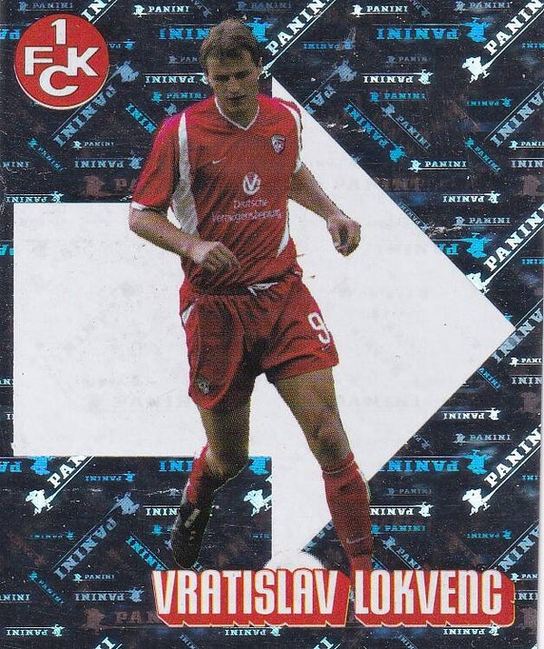 Vratislav Lokvenc / 1.FC Kaiserslautern / Panini Bundesliga 2003 / Glitzer Bild / Nr. 273
