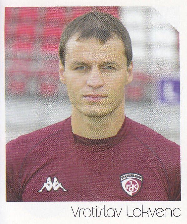 Vratislav Lokvenc / 1.FC Kaiserslautern / Panini Bundesliga 2003 / Basis Bild / Nr. 270