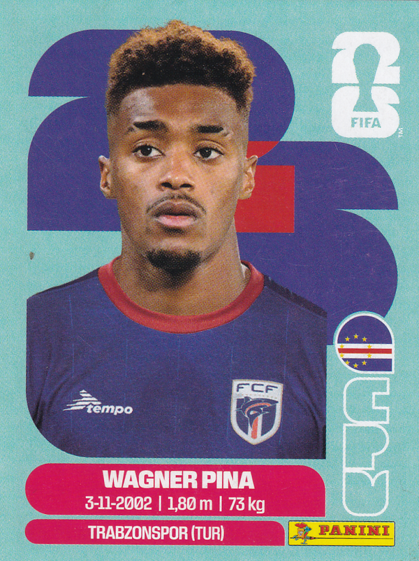 Wagner Pina - Cap Verde - Panini WM 2026 - Basis Bild - CPV7