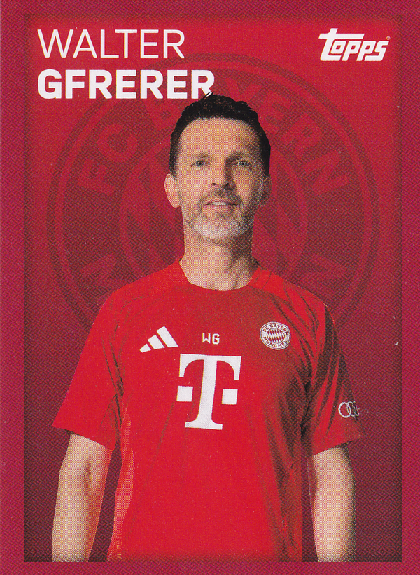 Walter Gfrerer - FC Bayern München - Topps 125 Jahre FCB - Basis Bild - Nr. 147