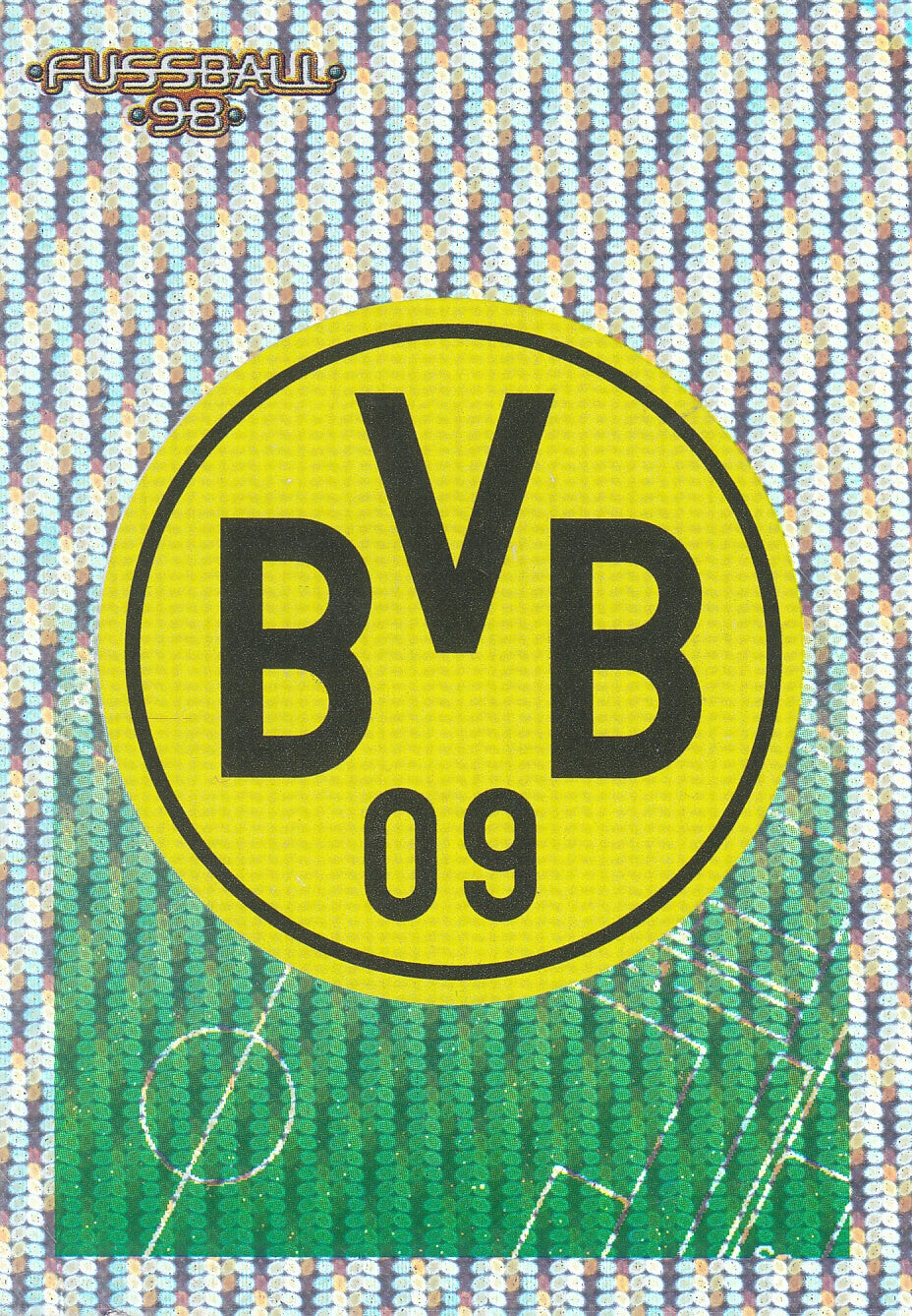 Borussia Dortmund / Panini Bundesliga 1998 / Vereinslogo / Nr. 57