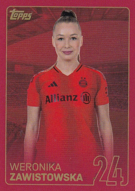 Weronika Zawistowska - Topps 125 Jahre FC Bayern München - Nr. 229