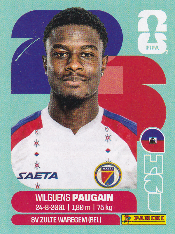 Wilguens Paugain - Haiti - Panini WM 2026 - Update - HAI8a