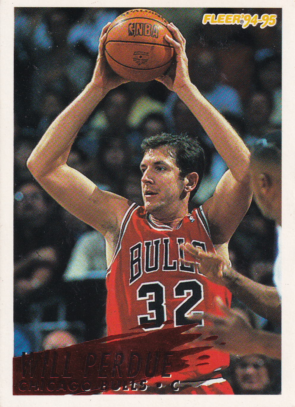 Will Perdue - Chicago Bulls - NBA Properties 1995 - Nr.36