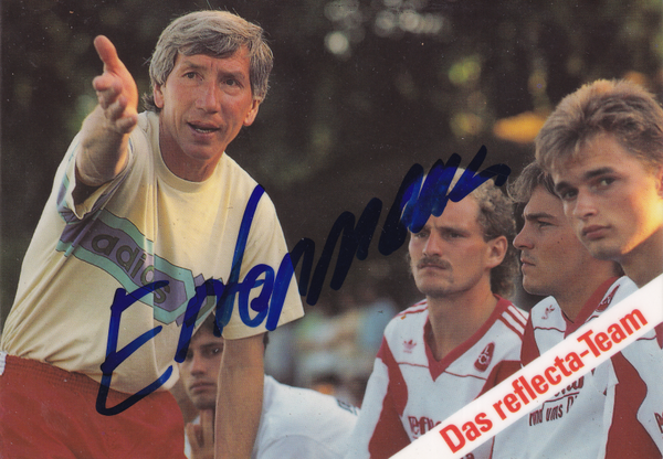 Willi Entenmann - 1.FC Nürnberg - Trainer - Autogrammkarte 1992