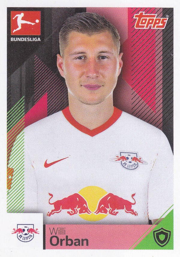 Willi Orban / RB Leipzig / Topps Bundesliga 2020 / Basis Bild / Nr. 213