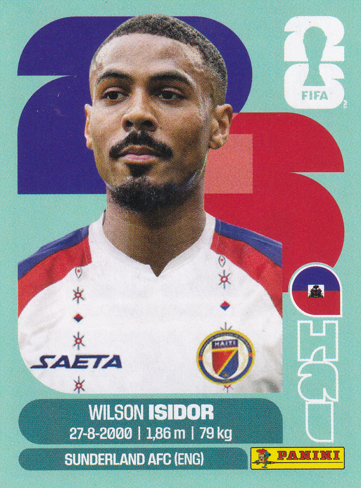 Wilson Isidor - Haiti - Panini WM 2026 - Update - HAI14a