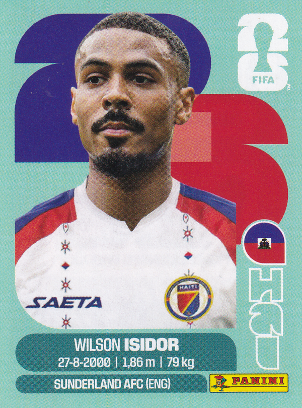 Wilson Isidor - Haiti - Panini WM 2026 - Update - HAI14a