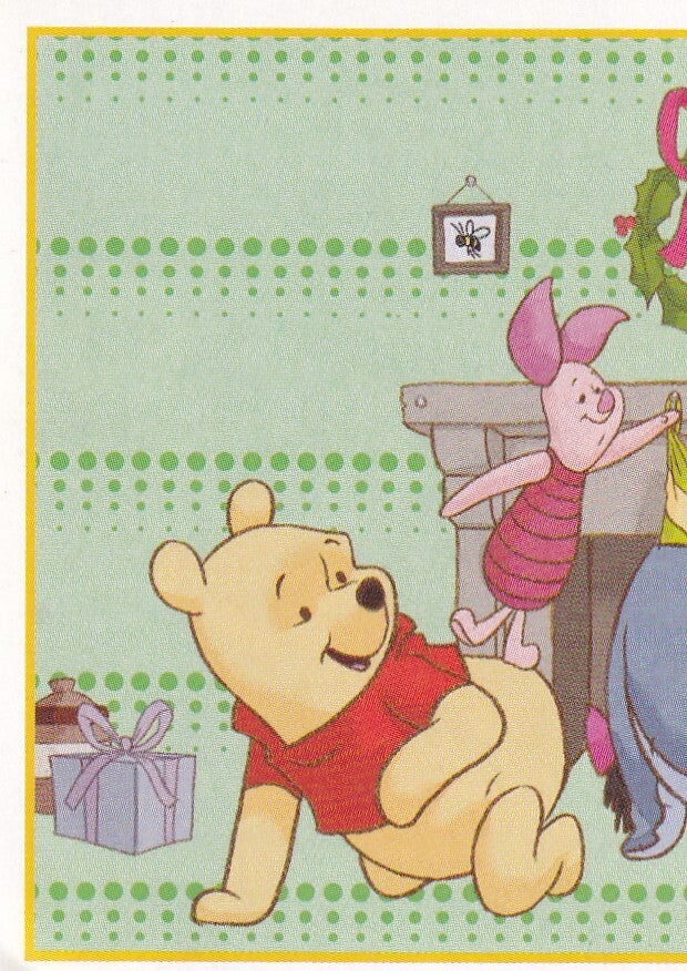 Winnie Puuh, Ferkel, Tigger, I-Aah - Panini Zauberhafte Weihnachten mit Disney - Serie Fairies - Nr. 99