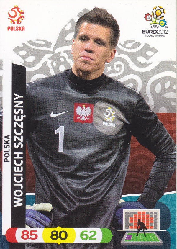 Wojciech Szczesny / Polen / Panini EM 2012 / Basis Karte / Nr.151