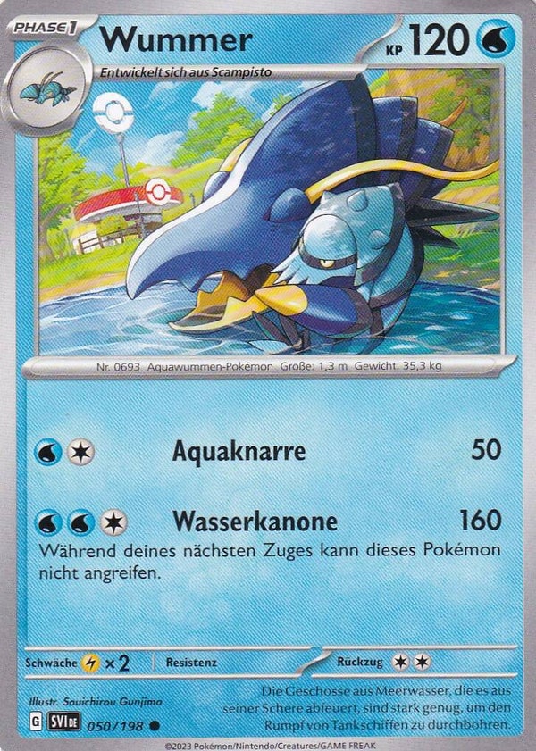 Wummer / Pokemon / Serie Karmesin und Purpur 2023 / Phase 1 / Nr. 050/ 198
