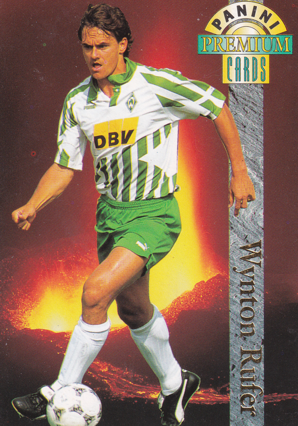 Wynton Rufer - SV Werder Bremen - Panini Premium Card 1994 - Basis Karte - Nr.113