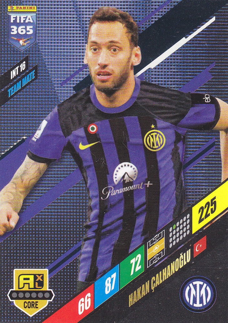 Hakan Calhanoglu Inter Mailand Basis Karte Nr. INT16