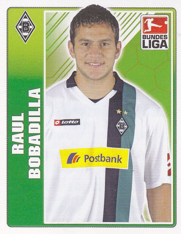 Raul Bobadilla - Borussia Mönchengladbach - Topps Bundesliga 2009 - Basis Bild - Nr. 308