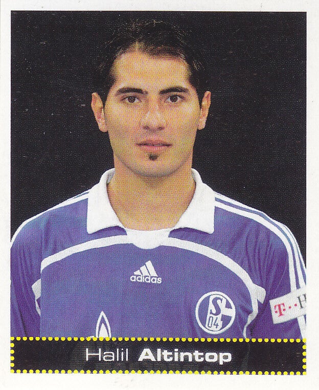 Halil Altintop / FC Schalke 04 / Panini Bundesliga 2007 / Basis Bild / Nr.435