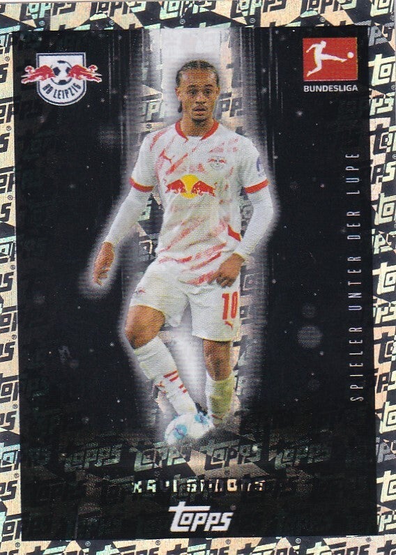 Xavi Simons - RB Leipzig - Topps Bundesliga 2024 - Spieler unter der Lupe - Nr. 258