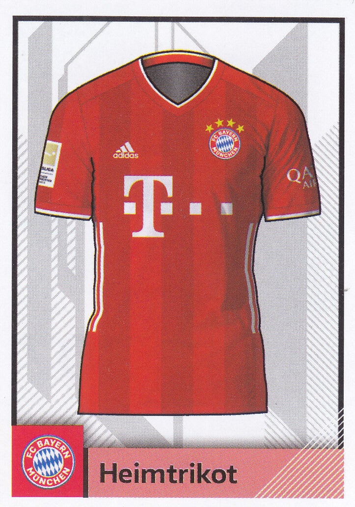 FC Bayern München / Topps Bundesliga 2020 / Heimtrikot / Nr. 307