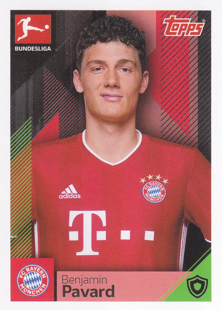 Benjamin Pavard FC Bayern München Basis Bild Nr.292
