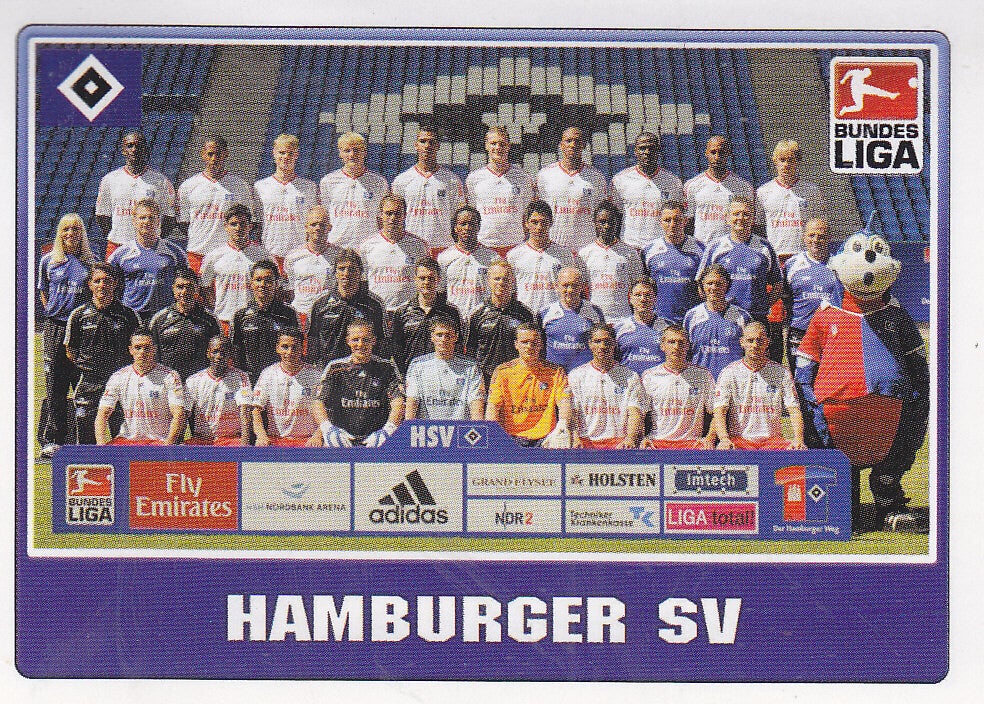 Hamburger SV / Topps Bundesliga 2009 / Mannschaftsbild / Nr. 131