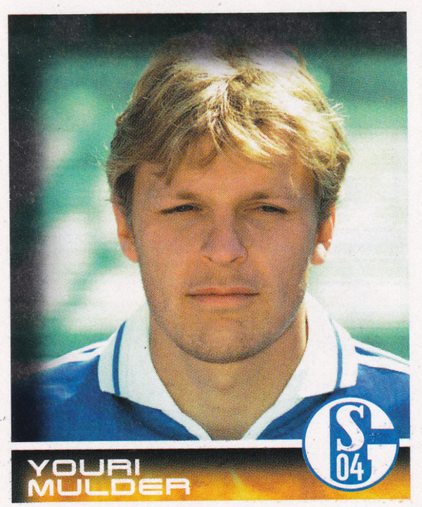 Youri Mulder - FC Schalke 04 - Panini Bundesliga 2001 - Basis Bild - Nr. 213