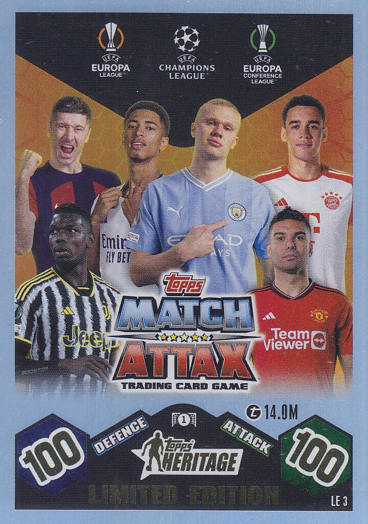 Heritage / Topps Champions League 2023 / Limited Edition / Nr.LE3