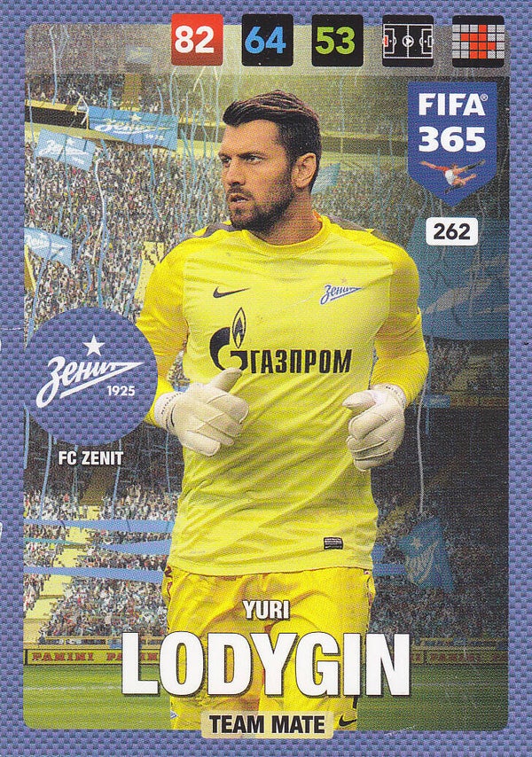 Yuri Lodygin Zenit St.Petersburg Team Mate Nr.262