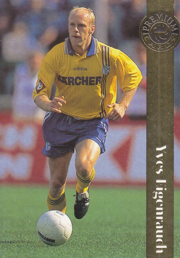 Yves Eigenrauch / FC Schalke 04 / Panini Premium Card 1996 / Basis Karte / Nr.81