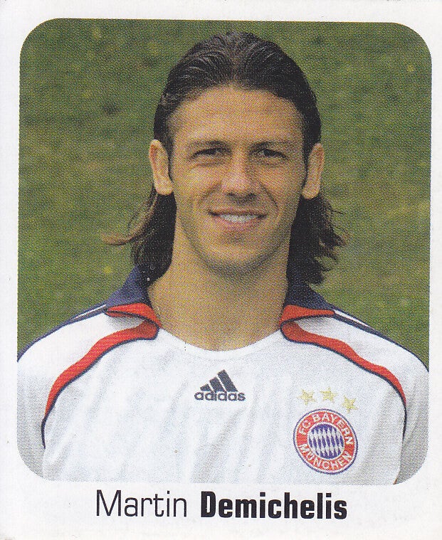 Martin Demichelis - FC Bayern München - Panini Bundesliga 2006 - Basis Bild - Nr. 372