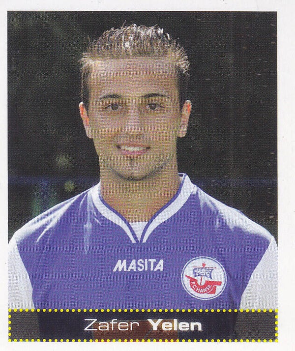 Zafer Yelen / FC Hansa Rostock / Panini Bundesliga 2007 / Basis Bild / Nr.405